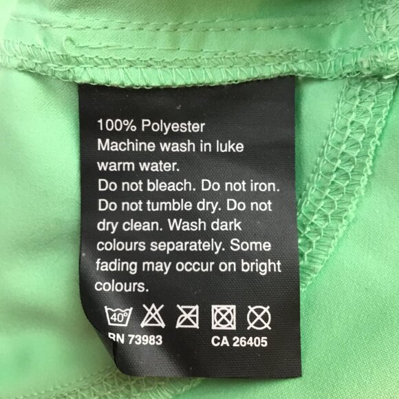 Helly Hansen Womens Medium Mint Green Polyester Casual Shorts - Picture 5 of 7